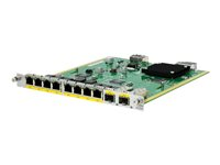 HPE - Laajennusmoduuli - HMIM - Gigabit Ethernet x 8 + yhdistelmä 1000Base-X x 2 JG741A