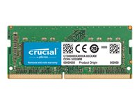 Crucial - DDR4 - moduuli - 8 Gt - SO-DIMM 260-pin - 2666 MHz / PC4-21300 - CL17 - 1.2 V - puskuroimaton - non-ECC CT8G4S266M