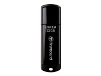 Transcend JetFlash 700 - USB Flash-asema - 32 Gt - USB 3.0 - musta TS32GJF700