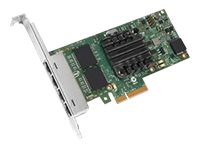 Intel I350-T4 - Verkkosovitin - PCIe 2.1 - Gigabit Ethernet x 4 4XC0R41416