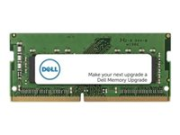 Dell - DDR4 - moduuli - 16 Gt - SO-DIMM 260-pin - 3200 MHz / PC4-25600 - 1.2 V - puskuroimaton - ECC - Päivitys malleihin Inspiron 15 3530; Precision 3240 Compact, 3551, 5550, 7550, 7750 AB489614