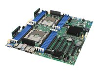 Intel Server Board S2600STBR - Emolevy - SSI EEB - Socket P - 2 Tuetut CPU:t - C624 Chipset - USB 3.0 - 2 x 10 Gigabit LAN S2600STBR