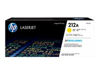 HP 212A - Keltainen - alkuperäinen - LaserJet - väriainekasetti (W2122A) malleihin Color LaserJet Enterprise M555, MFP M578; LaserJet Enterprise Flow MFP M578 W2122A