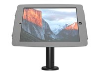 Compulocks Space Rise iPad 12.9" Counter Top Kiosk 8" Black - Teline malleihin tabletti - musta - työpöytä malleihin Apple 12.9-inch iPad Pro (1. laitesukupolvi, 2. sukupolvi) TCDP01290SENB