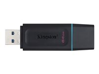 Kingston DataTraveler Exodia - USB Flash-asema - 64 Gt - USB 3.2 Gen 1 - mustavalkoinen DTX/64GBBK
