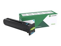 Lexmark - Tuottoisa - sinivihreä - alkuperäinen - väriainekasetti LCCP, LRP malleihin Lexmark CX860de, CX860dte, CX860dtfe 82K2UC0