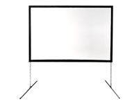 Multibrackets M Fast-fold - Heijastusnäyttö - 150" (381 cm) - 16:9 - Matte White - musta 7350073731923