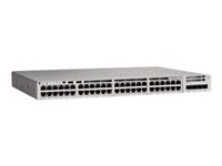Cisco Catalyst 9200L - Network Essentials - kytkin - L3 - 48 x 10/100/1000 + 4 x Gigabit SFP (uplink) - telineeseen asennettava C9200L-48T-4G-E