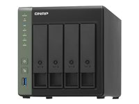 QNAP TS-431KX - NAS-palvelin - 4 telineet - 16 Tt - SATA 6Gb/s - HDD 4 Tt x 4 - RAID RAID 0, 1, 5, 6, 10, JBOD - RAM 2 Gt - Gigabit Ethernet / 10 Gigabit Ethernet - iSCSI tuki TS-431KX-2G+4XST4000VN006