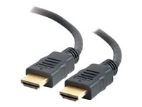 C2G 12ft 4K HDMI Cable with Ethernet - High Speed HDMI Cable - M/M - HDMI-kaapeli Ethernetillä - HDMI uros to HDMI uros - 3.66 m - suojattu - musta 50611