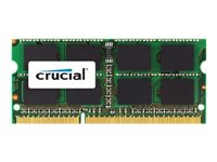 Crucial - DDR3L - moduuli - 4 Gt - SO-DIMM 204-pin - 1600 MHz / PC3-12800 - CL11 - 1.35 V - puskuroimaton - non-ECC CT51264BF160B