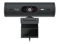 Logitech BRIO 505 - Verkkokamera - väri - 4 MP - 1920 x 1080 - 1080p, 720p - audio - USB-C 960-001459