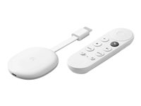 Google Chromecast with Google TV - AV-soitin - 4K UHD (2160p) - 60 fps - HDR - lumi GA01919-NO