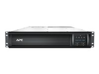 APC Smart-UPS SMT3000RMI2UC - UPS (telineasennettava) - Vaihtovirta 220/230/240 V - 2700 watti(a) - 3000 VA - RS-232, USB - lähtöliittimet: 9 - 2U - musta - sekä APC SmartConnect malleihin P/N: AR3003, AR3003SP, AR3006, AR3006SP, AR3103, AR3103SP, AR3106, AR3106SP, AR9300SP SMT3000RMI2UC