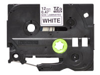 Brother TZe-N231 - Musta valkoisella - Rulla (1,2 cm x 8 m) 1 kasetti(a) laminoimaton nauha malleihin Brother PT-D600, H110; P-Touch PT-1005, 1010, D210, D400, D450, E550, H110, P900, P950 TZEN231