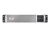 APC Smart-UPS Li-Ion 1000VA Short Depth with SmartConnect - UPS (telineasennettava) - Vaihtovirta 220/230/240 V - 800 watti(a) - 1000 VA - RS-232, USB - lähtöliittimet: 6 - 2U - musta malleihin P/N: AR106V, AR4018SPX432, AR4024SP, AR4024SPX429, AR4024SPX431, AR4024SPX432 SMTL1000RMI2UC