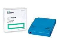 HPE - 20 x LTO Ultrium 9 - 18 Tt / 45 Tt - kirjoitettavat etiketit, ei mukautettu merkintä - vaaleansininen - kirjastopaketti malleihin P/N: R7E99A, R7F00A, R7F01A, R7F02A Q2079AN