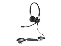 Jabra BIZ 2400 II USB Duo CC - Kuulokkeet + mikrofoni - korvien päällä - muunneltava - langallinen - USB 2499-829-309