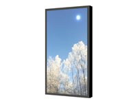 HI-ND EASY - Asennuspakkaus (suojakotelo) - muotokuva malleihin digital signage -LCD-paneeli - metalli - musta, RAL 9005 -näytön koko: 24" - seinään asennettava malleihin Samsung QB24R WC2412-5001-02