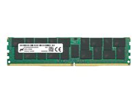 Micron - DDR4 - moduuli - 128 Gt - LRDIMM 288-nastainen - 2933 MHz / PC4-23466 - CL21 - 1.2 V - Load-Reduced - ECC MTA72ASS16G72LZ-2G9B3R