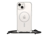 OtterBox React Series - Takakansi matkapuhelimelle - kaulanauha - MagSafe-yhteensopiva - kirkas malleihin Apple iPhone 14 77-92283