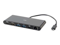 C2G USB-C Docking Station with 4K HDMI, Ethernet, USB and Power Delivery - Telakointiasema - USB-C / Thunderbolt 3 - HDMI - 1GbE 88846