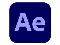 Adobe After Effects CC for Enterprise - Feature Restricted Licensing Subscription New - 1 käyttäjä - GOV - Value Incentive Plan - Taso 1 (1-9) - Win, Mac - Multi European Languages 65307121BC01B12