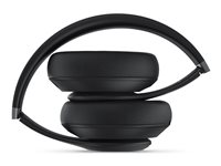 Beats Studio Pro - Kuulokkeet mikrofonilla varustettu - täysikokoinen - Bluetooth - langaton, langallinen - aktiivinen melunpoisto - 3,5 mm jakkiliitin, USB-C - musta MQTP3DN/A