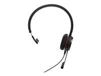 Jabra Evolve 30 II MS Mono - Kuulokkeet + mikrofoni - korvien päällä - langallinen - USB, 3,5 mm jakkiliitin - Sertifioitu Skype for Businessille 5393-823-309