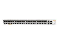 HPE Aruba Instant On 1960 48G 40p Class4 8p Class6 PoE 2XGT 2SFP+ 600W Switch - Kytkin - Hallinnoitu - 48 x 10/100/1000 + 2 x 10 Gigabit SFP+ + 2 x 100/1000/10GBase-T - telineeseen asennettava - PoE (600 W) - BTO JL809A#ABB