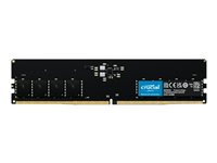 Crucial - DDR5 - moduuli - 16 Gt - DIMM 288 nastaa - 5200 MHz / PC5-41600 - CL42 - 1.1 V - puskuroimaton - non-ECC CT16G52C42U5