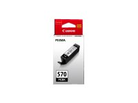 Canon PGI-570PGBK - 15 ml - musta - alkuperäinen - mustesäiliö malleihin PIXMA TS5051, TS5053, TS5055, TS6050, TS6051, TS6052, TS8051, TS8052, TS9050, TS9055 0372C001