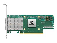 NVIDIA ConnectX-6 VPI - Verkkosovitin - PCIe 4.0 x16 - 200Gb Ethernet / 200Gb Infiniband QSFP56 x 2 900-9X6B4-0058-DT0