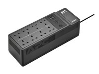 APC Back-UPS BE850G2 - UPS - Vaihtovirta 230 V - 520 watti(a) - 850 VA - lähtöliittimet: 8 - Yhdistynyt kuningaskunta - musta BE850G2-UK