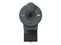 Logitech BRIO 300 - Verkkokamera - väri - 2 MP - 1920 x 1080 - 1080p, 720p - audio - USB-C 960-001436