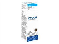 Epson T6732 - 70 ml - sinivihreä - alkuperäinen - täytemuste malleihin Epson L1800, L800, L805, L810, L850; EcoTank L1800 C13T67324A