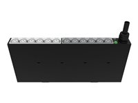 HPE G2 Basic Modular Horizontal True 0U - Virranjakeluyksikkö (telineasennettava) - AC 200-240/346-415 V - 11000 VA - 3-vaiheinen WYE (star) - tulo: IEC 60309 16A - lähtöliittimet: 6 (IEC 60320 C19) - 1U - 30.5 cm johto - Maailmanlaajuinen malleihin ProLiant for Microsoft Azure Stack; Synergy 12000 Frame P9Q57A