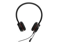 Jabra Evolve 20SE MS stereo - Special Edition - kuulokkeet + mikrofoni - korvien päällä - langallinen - USB - Sertifioitu Skype for Businessille 4999-823-309