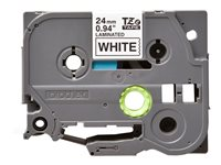Brother TZe-251 - Standardi tarra - musta valkoisella - Rulla (2,4 cm x 8 m) 1 kasetti(a) laminaattinauha malleihin P-Touch PT-2730, 3600, 9700, D600, D800, E500, E550, E800, H500, P700, P750, P900, P950 TZE251