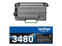 Brother TN-3480 - Tuottoisa - musta - alkuperäinen - väriainekasetti malleihin Brother DCP-L6600, HL-L5000, L5100, L5200, L6300, L6400, MFC-L5700, L5750, L6800, L6900 TN3480