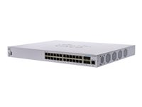 Cisco Business 350 Series CBS350-24XT - Kytkin - L3 - Hallinnoitu - 24 x 10GBase-T + 4 x 10 Gigabit SFP+ yhdistelmä - telineeseen asennettava CBS350-24XT-EU