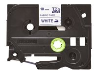 Brother TZe-FA4 - Kangas - sininen valkoisella - Rulla (1,8 cm x 3 m) 1 kasetti(a) teippi malleihin P-Touch PT-3600, D400, D450, D600, E300, E550, H101, H300, H500, P700, P750, P900, P950 TZEFA4