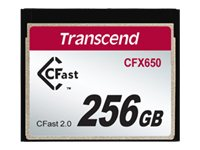 Transcend CFast 2.0 CFX650 - Flash-muistikortti - 256 Gt - CFast 2.0 TS256GCFX650