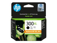 HP 300XL - 12 ml - Tuottoisa - musta - alkuperäinen - mustepatruuna malleihin Deskjet F4210, F4213, F4230, F4235, F4250, F4273, F4274, F4275, F4283, F4288, F4292, F4293 CC641EE#UUS