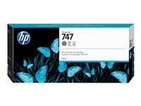 HP 747 - 300 ml - harmaa - alkuperäinen - DesignJet - mustepatruuna malleihin DesignJet Z9+ PostScript, Z9+dr, Z9+dr PostScript P2V86A