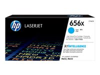 HP 656X - Tuottoisa - sinivihreä - alkuperäinen - LaserJet - väriainekasetti (CF461X) malleihin Color LaserJet Enterprise M652dn, M652n, M653dh, M653dn, M653x CF461X