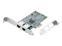 Broadcom BCM5720-2P - Verkkosovitin - PCIe matala profiili - Gigabit Ethernet x 2 malleihin ThinkPad L15 Gen 4; ThinkStation P3; P360; P520; P520c; P620; P720; P920 4XC1K83390