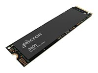 Micron 3400 - SSD - salattu - 512 GB - sisäinen - M.2 2280 - PCIe 4.0 (NVMe) - AES 256 bittiä MTFDKBA512TFH-1BC1AABYYR