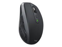 Logitech MX Anywhere 2S - Hiiri - laser - 7 painiketta - langaton - 2.4 GHz, Bluetooth - USB johdoton vastaanotin - grafiitti 910-006211