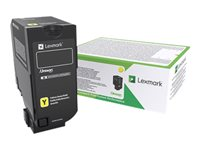 Lexmark - Keltainen - alkuperäinen - väriainekasetti LCCP, Lexmark Corporate malleihin Lexmark CS720de, CS720dte, CS725de, CS725dte, CX725de, CX725dhe, CX725dthe 74C20YE